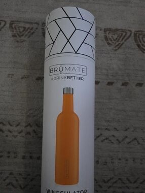 BrüMate Winesulator Bottle - Bright Orange